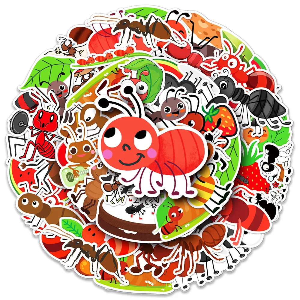 10/30/50 шт. наклейки в виде муравьев