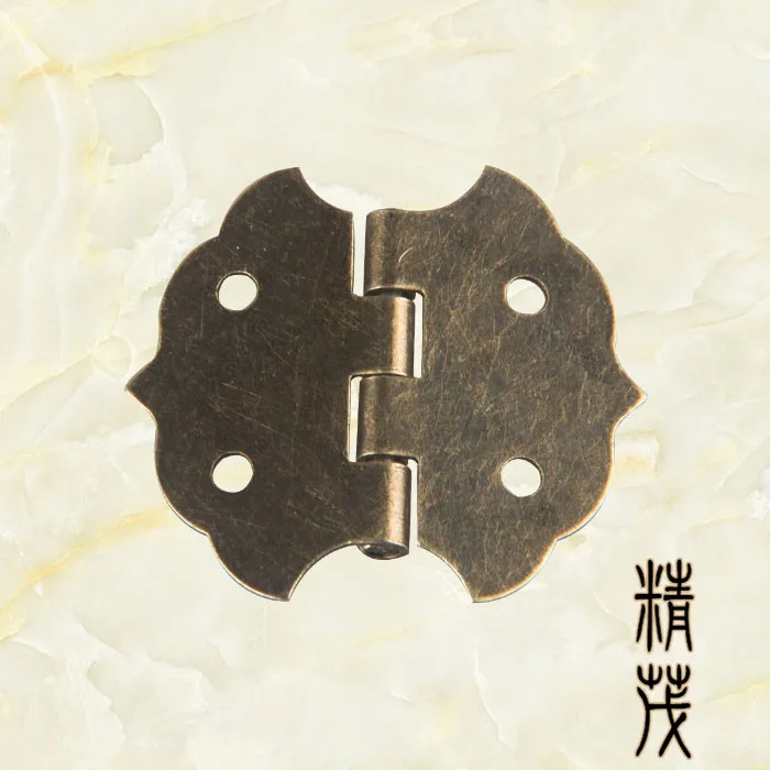 Jingmao маленькая петля с антикварным цветком аксессуары для фурнитуры шкафа