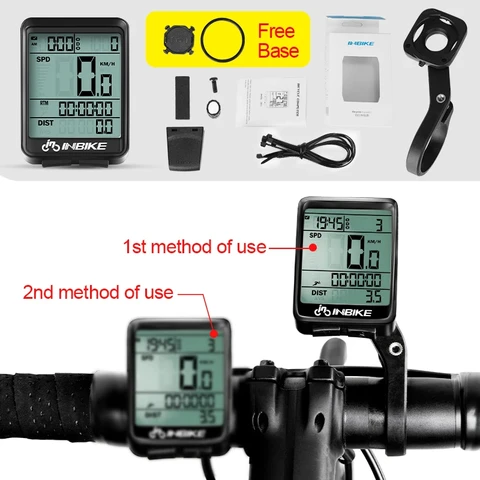 INBIKE велокомпьютер водонепроницаемый