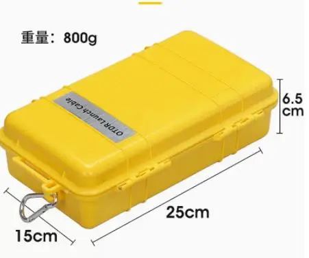 Good Quality SC/UPC-FC/UPC 500M 1KM 2KM SM Fiber Optic OTDR Launch Cable Box SCUPC To FC UPC