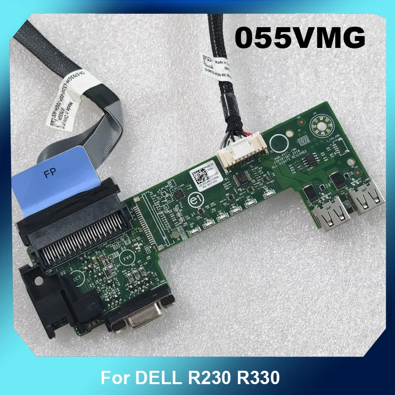 Фото Плата VGA USB 055VMG с проводом для сервера DELL R230 R330 55VMG №1