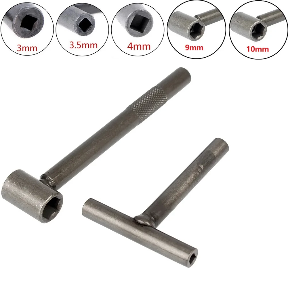 

Socket Wrench T Spanner Hand Tools 3/3.5/4/9/10mm Adjusting Spanner Hexagon Wrench Rapair Valve Screw Clearance
