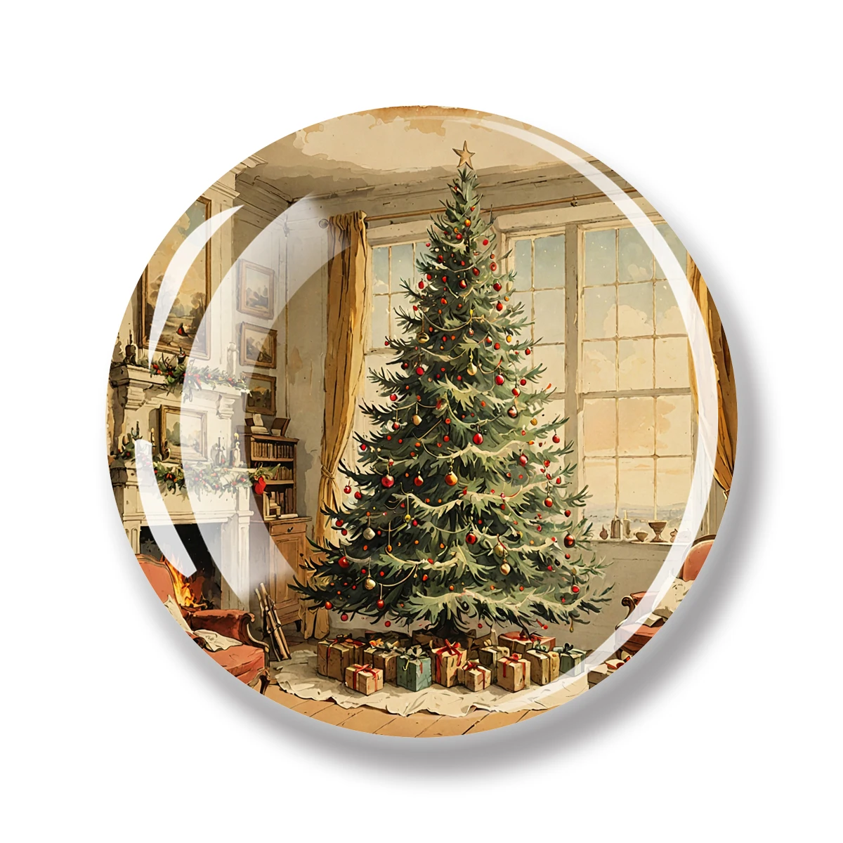 

Магнитная ёлка EQJJYPOC