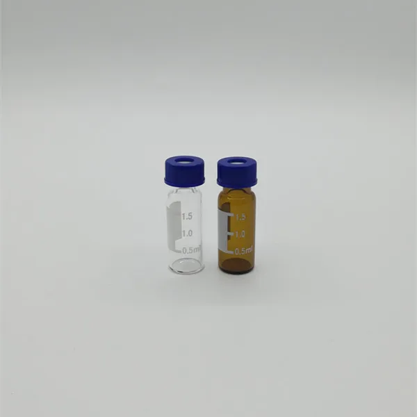 1 5 мл/2 мл жидкая фаза Газохроматографический флакон с градиентной этикеткой для