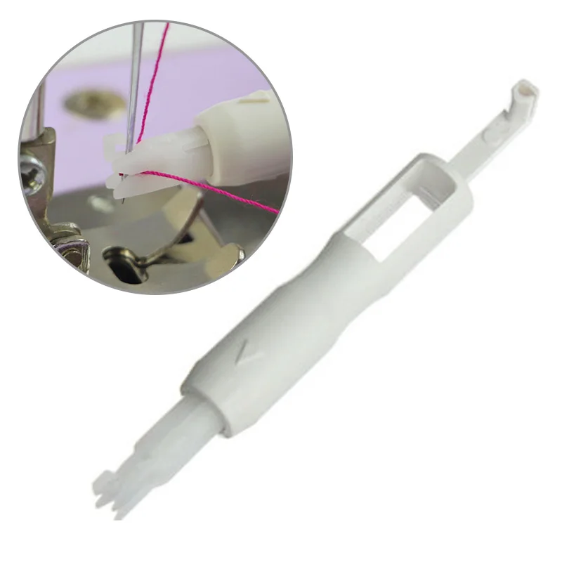 

1pcs/5pcs Needle Threader Stitch Insertion Tool Automatic Threader Quick Sewing Cross Stitch Sewing Machine Sewing Accessories
