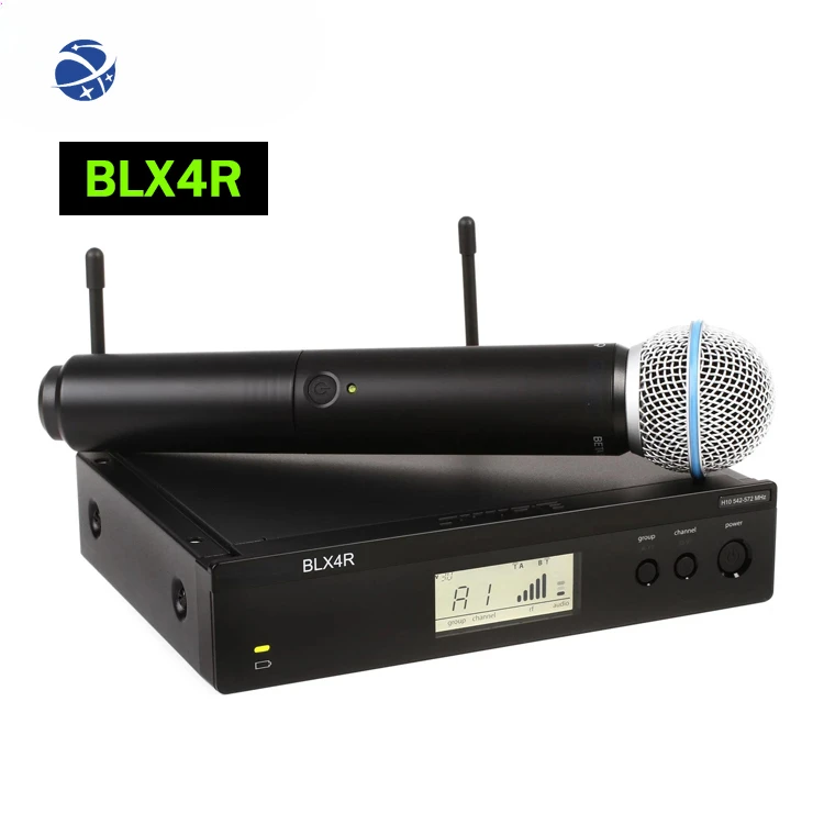 Высококачественный ручной студийный микрофон BLX4R BLX4 BLX24R PG58 BETA58 беспроводной для