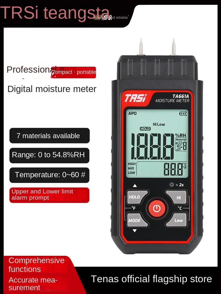 

Wood Moisture Meter Humidity Detector Water Meter Wet Moisture Content Measurement Tester moisture sensor