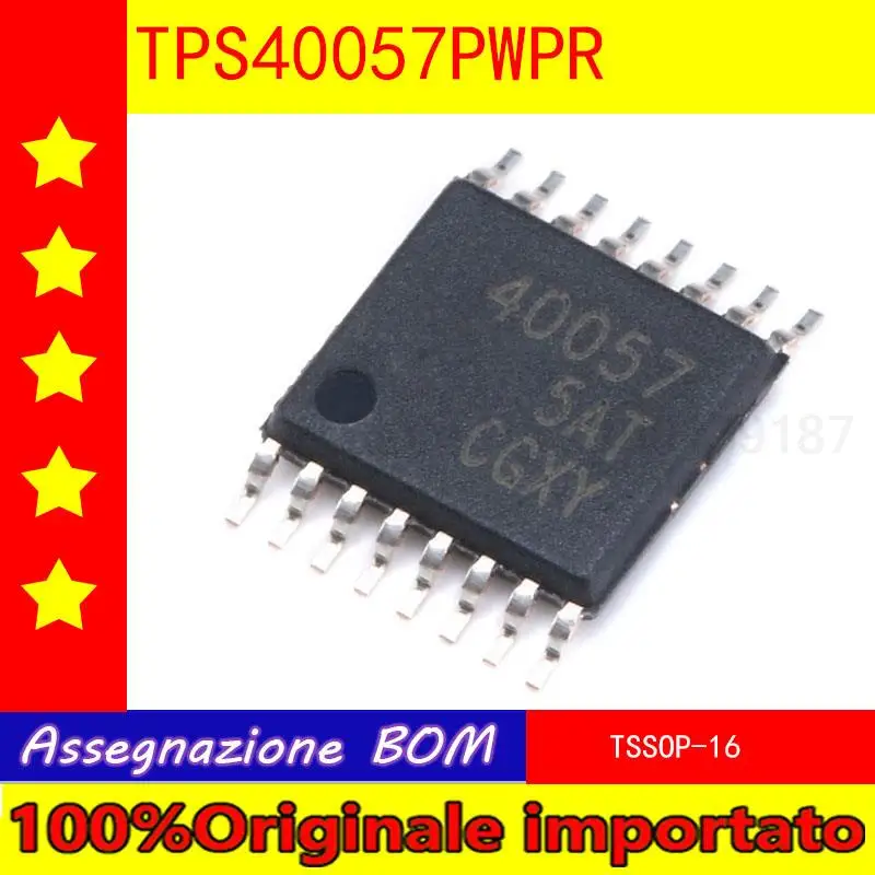 

5pcs/lot Home furnishings patch TPS40057PWPR TSSOP - 16 1 MHZ synchronous step-down controller chip