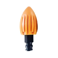 1pc new the water rocket cleaning nozzle for removing leaves dirt and blockages drain pipe gutter cleaning tools
