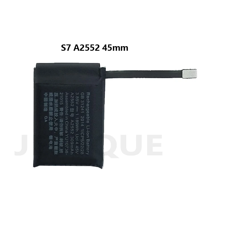 Фото A1578 A1760 A1875 A2058 A2277 A2181 A2345 A2327 A2552 A3009 Аккумулятор для Apple S1 S2 S3 S4 S5 S6 S7 S8 S9 SE Smart Watch №4