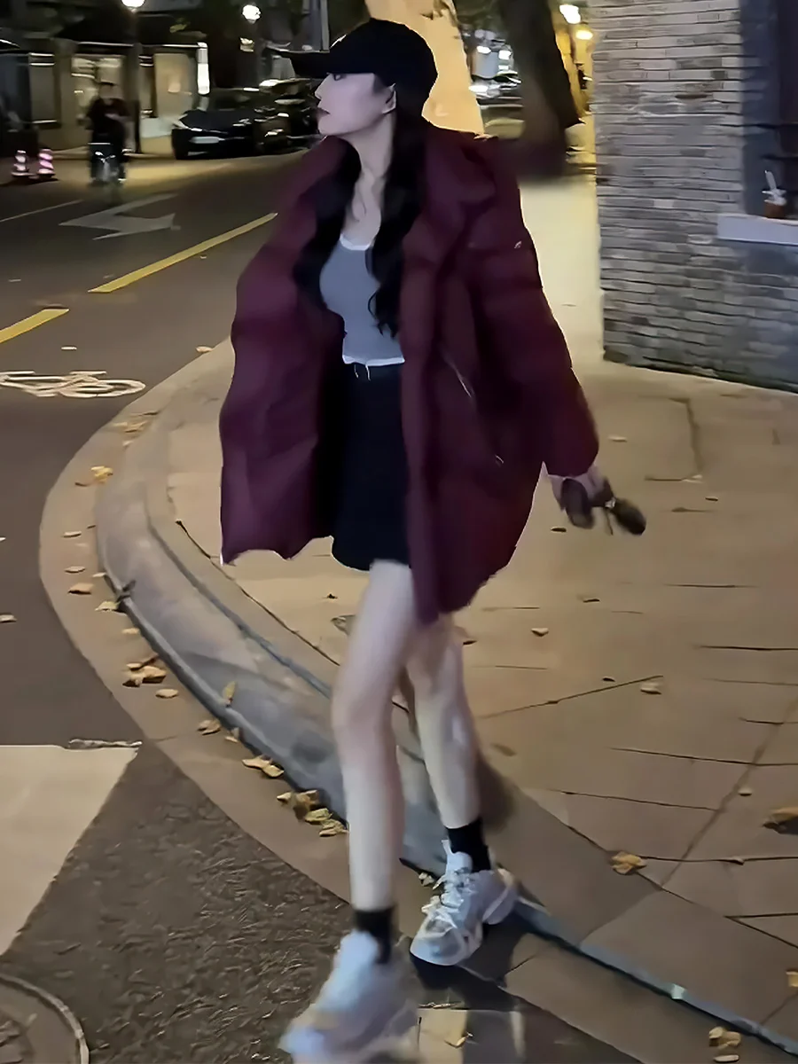 Angola Red 90 женский пуховик на белом утином пуху новинка зимы 2024 маленькое пуховое