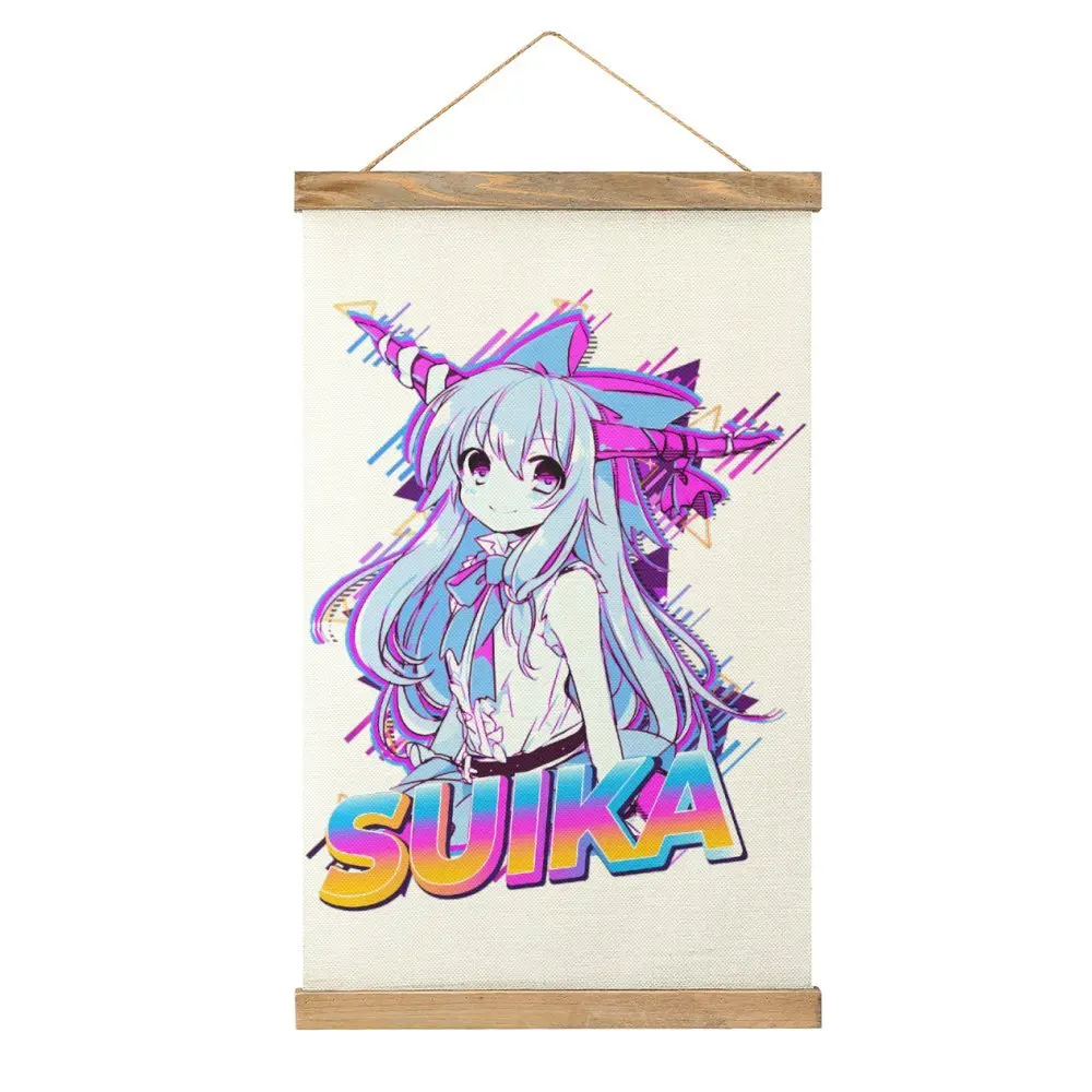 Холщовая подвесная фотография Suika Touhou для продажи винтажная забавная