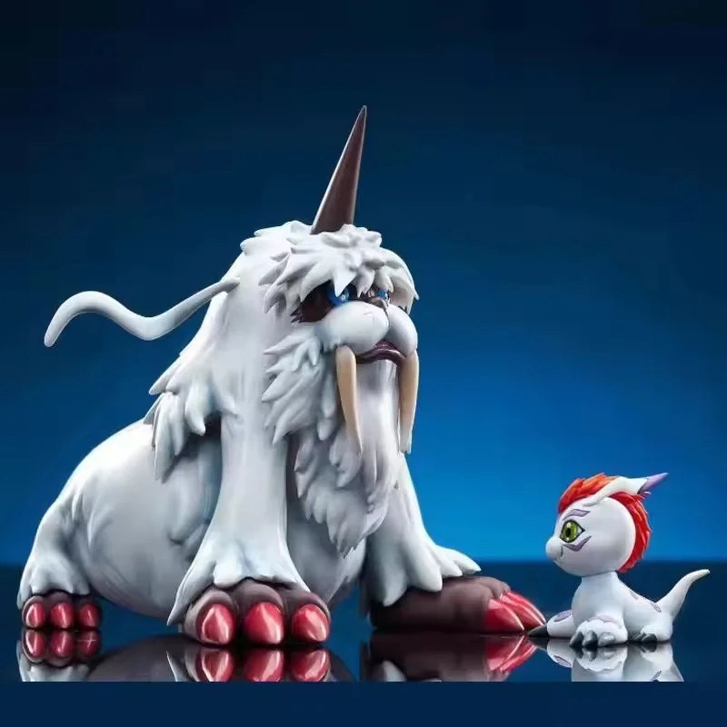 Фото Digimon Adventure Аниме Фигурка Ikkakum Фигурки Gomamon Фигурка Орнамент Модель Коллекция Куклы Украшения Игрушки Подарок №1