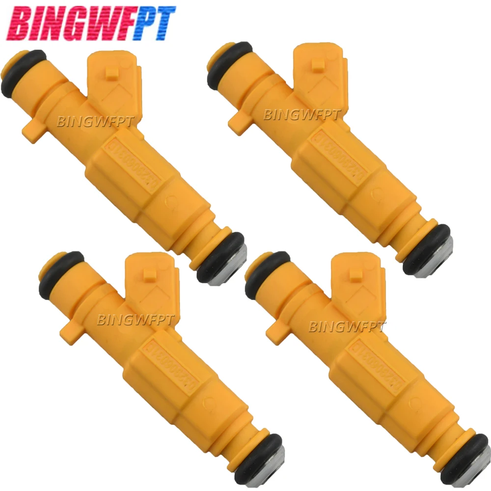 4PCS NEW Fuel Injector Nozzle 0280156096 032906031D For Volkswagen Golf Polo Seat Cordoba 2004-2009