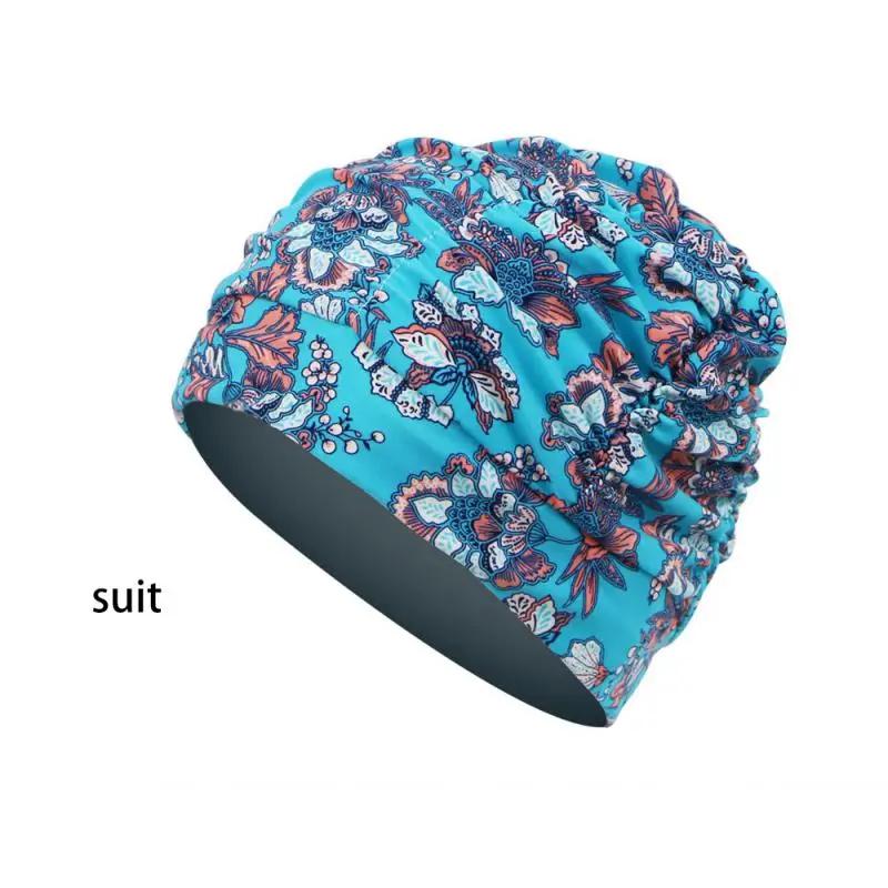 

Quick Drying Swimming Cap Elasticity Swim Pool Hat Non-slip For Men Women Adult Kids Long Hair Pool Hat Water Sports Cap