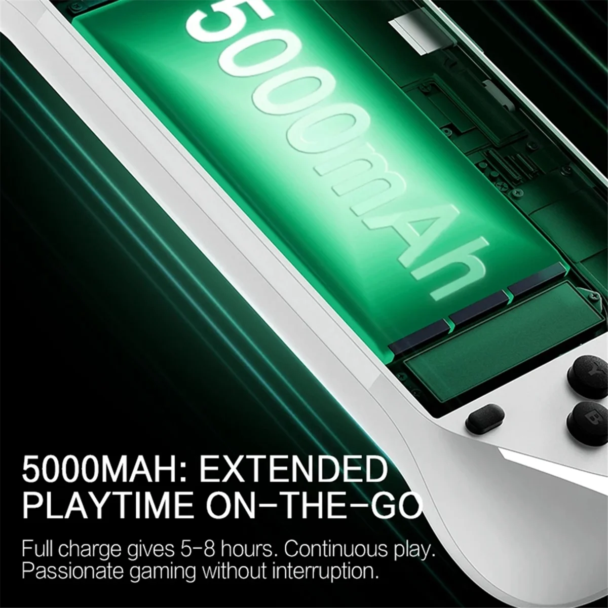 Фото Портативная игровая консоль T35C E6, 64 ГБ, 10000 + игра, 5 дюймов, с двойным беспроводным контроллером 2,4G, поддержка PS1 N64 B №1