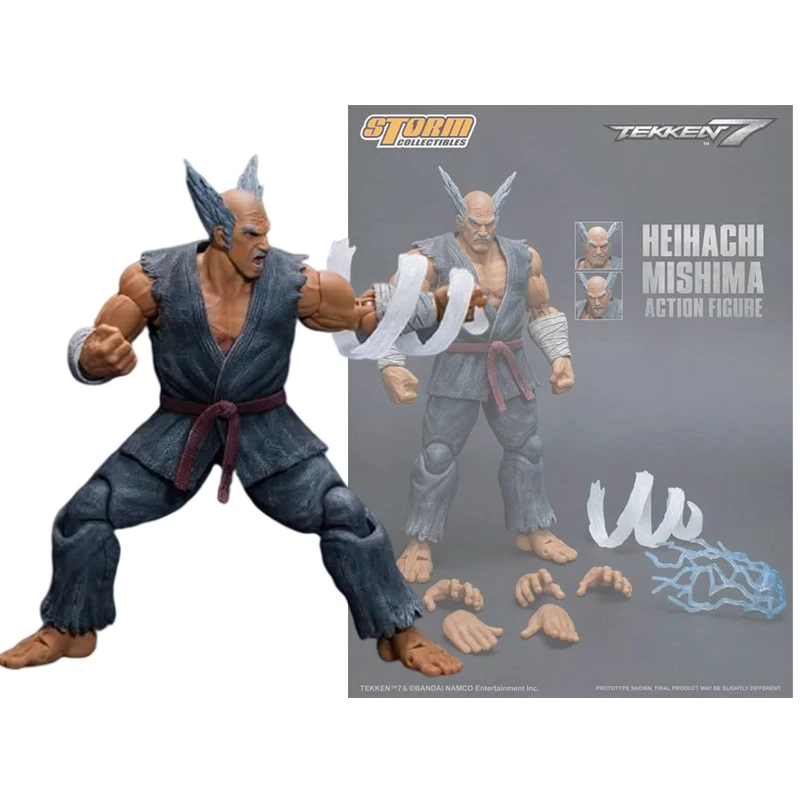

Genuine Storm Toys 1/12 TEKKEN 7 COLLECTIBLES HEIHACHI MISHIMA Anime Figure Model Collecile Action Toys Gifts