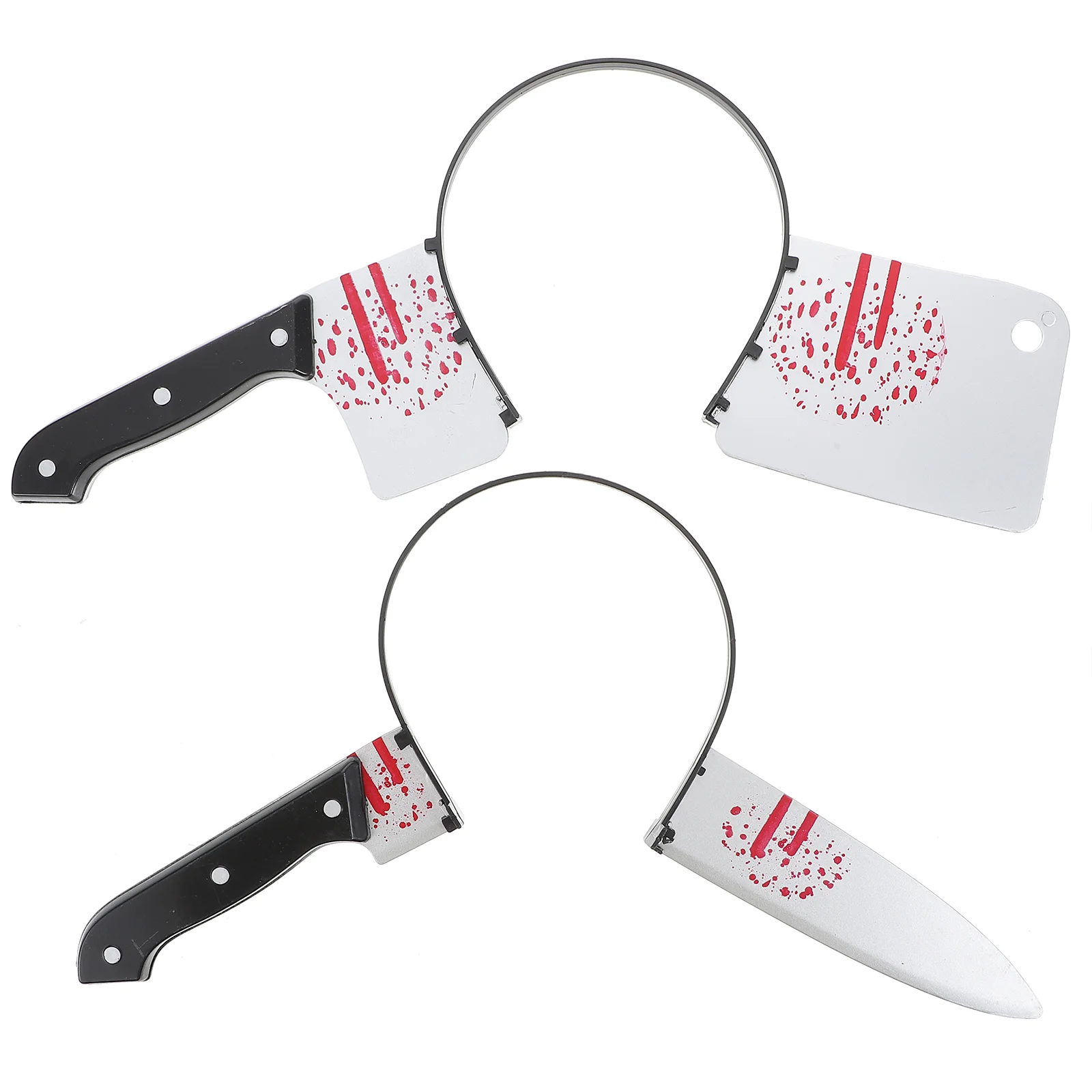 

Искусственные инструменты для кухни, 2 шт., искусственные волосы для Хэллоуина