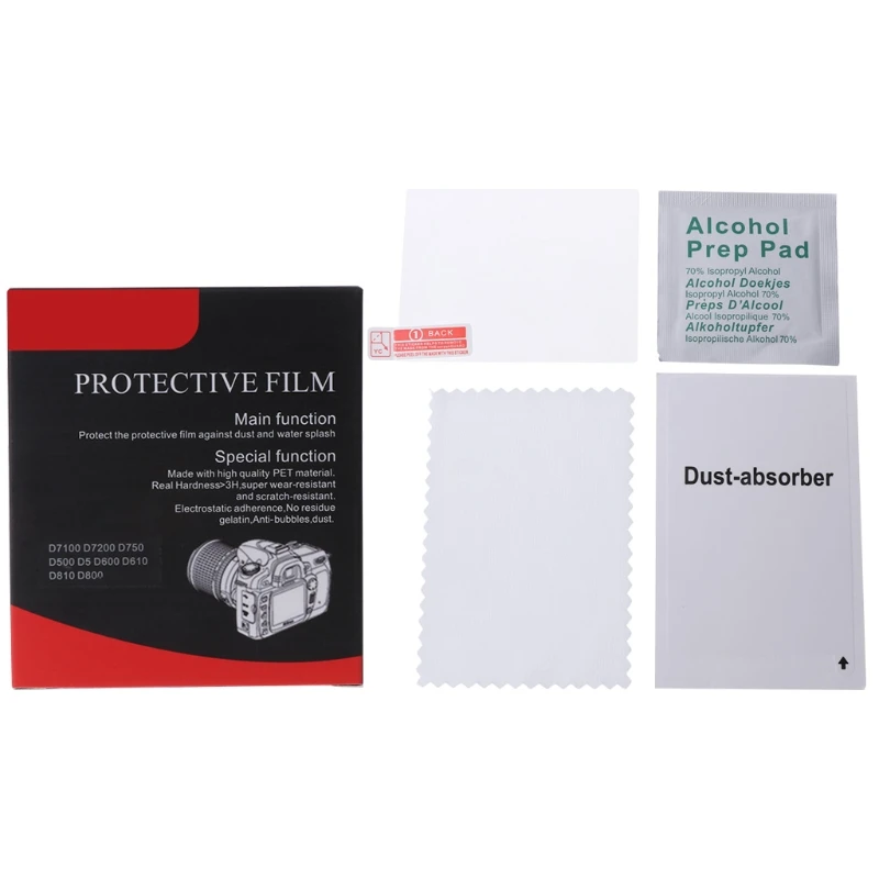 

Screen Protector Tempered Glass Camera LCD Guard Cover Film for Nikon D7100 D750