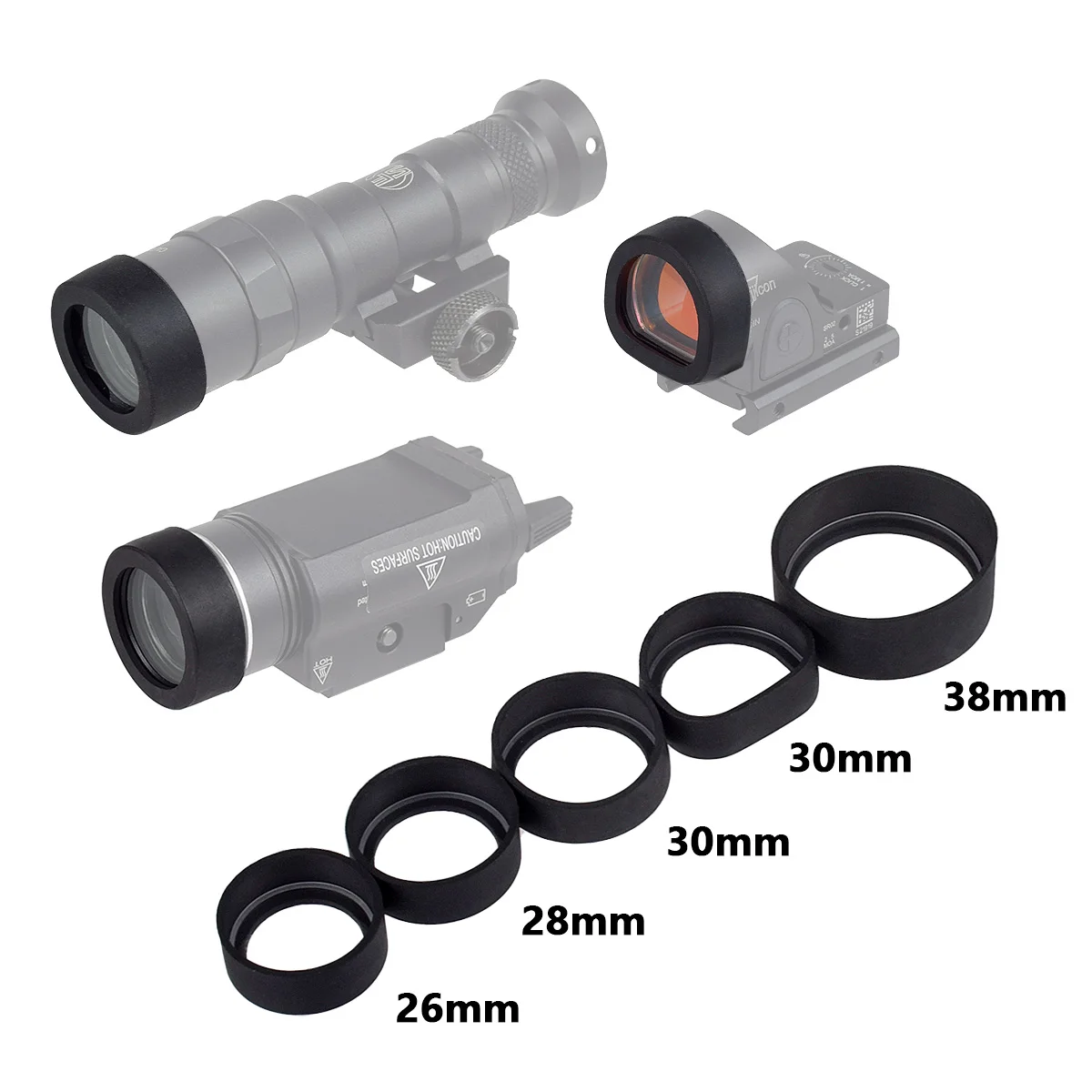 Защитный чехол для фонарика тактическое зеркало M300 M600 X300 X300V TR1 специальный