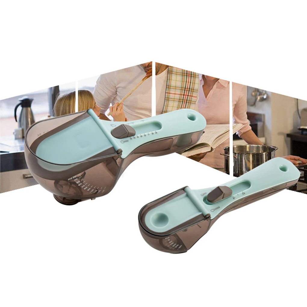 Набор регулируемых мерных ложек со шкалой 2 шт. |