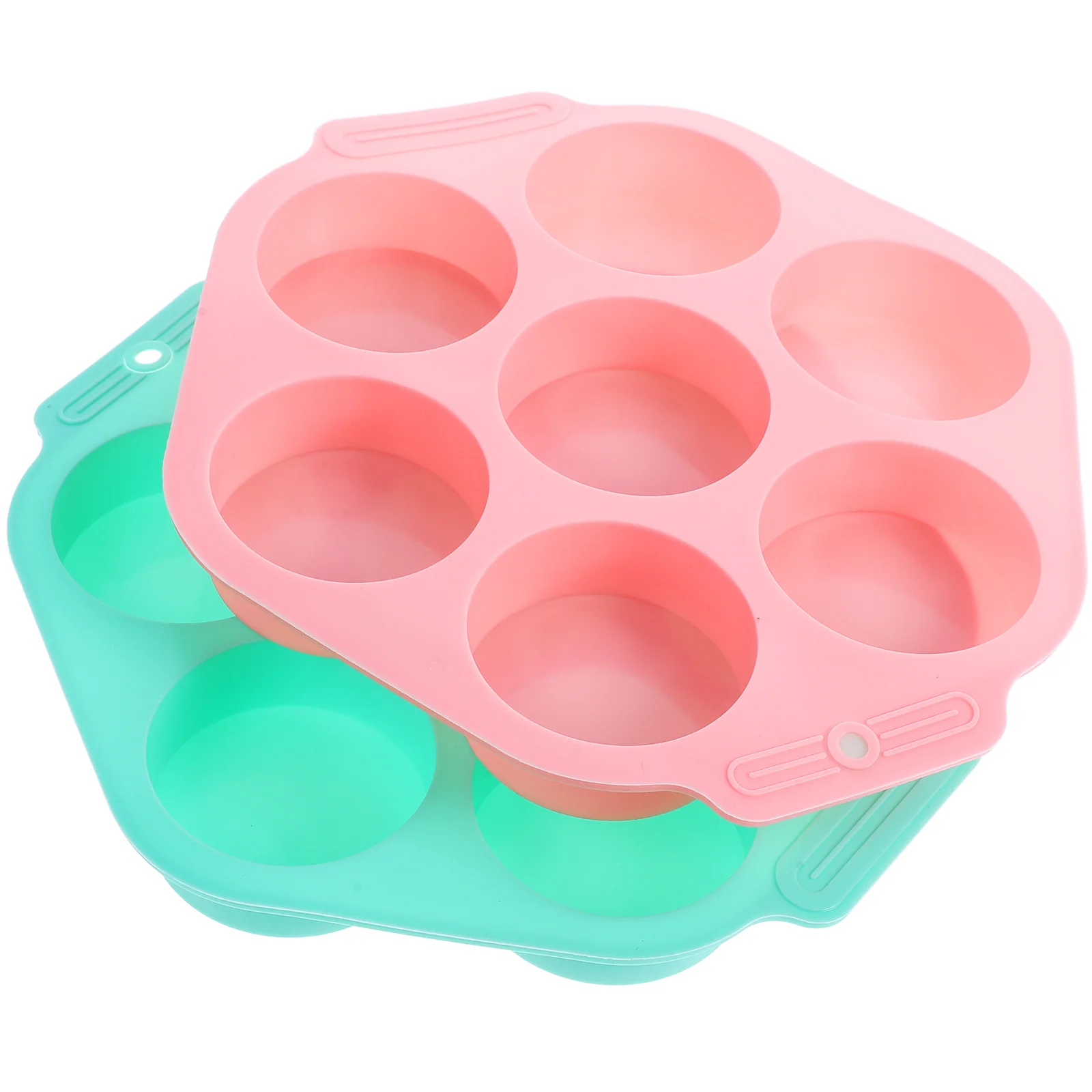 

2 Pcs Pastry Mold Chocolate DIY Cake Kitchen Baking Tool Tools Household Round Candy Molds Silica Gel Non-stick