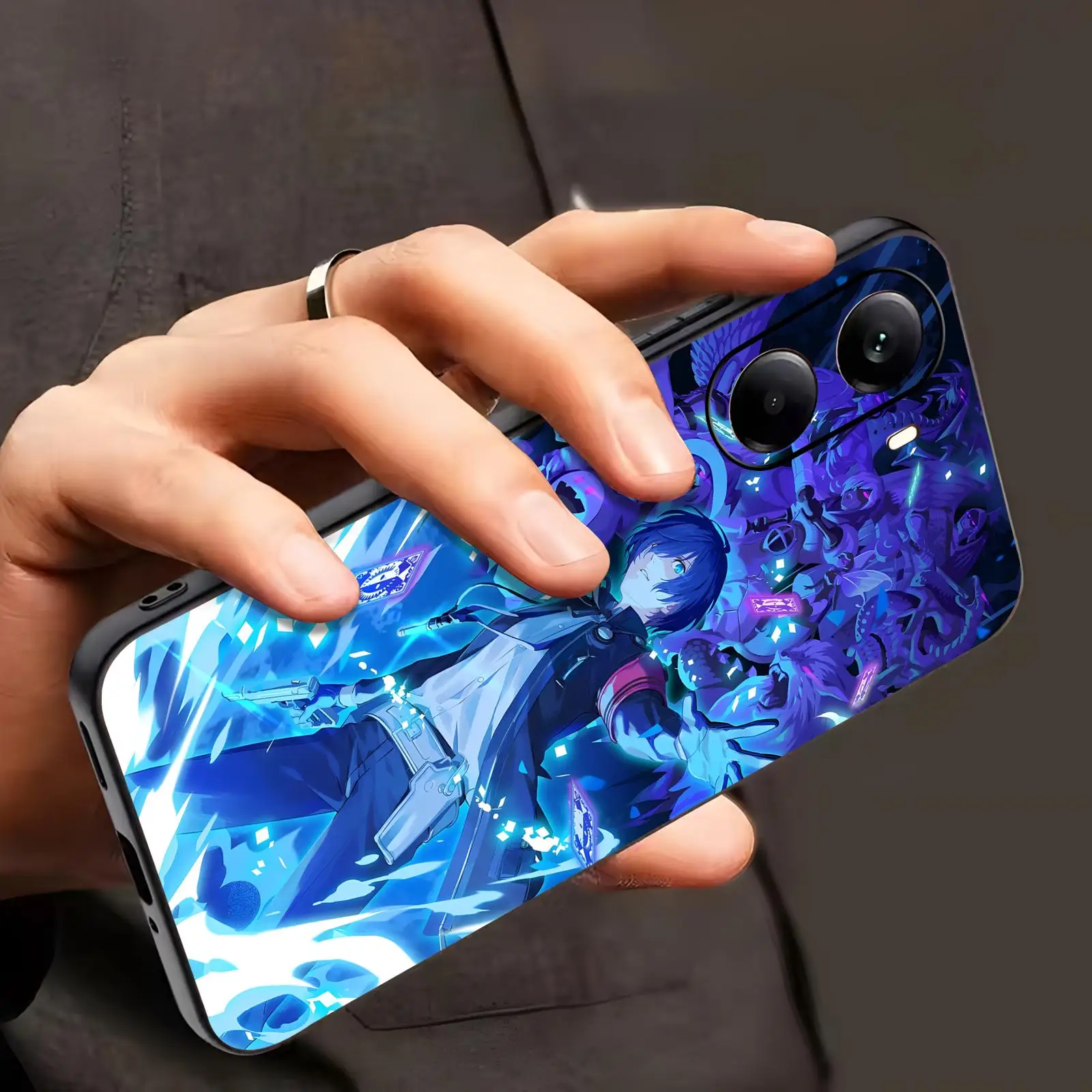 Фото Чехол для телефона HOT Game persona e 3 для Xiaomi POCO M7 M6 M5 X7 X6 X5 F7 F6 F5 Pro 5G, мягкий черный противоударный чехол №2