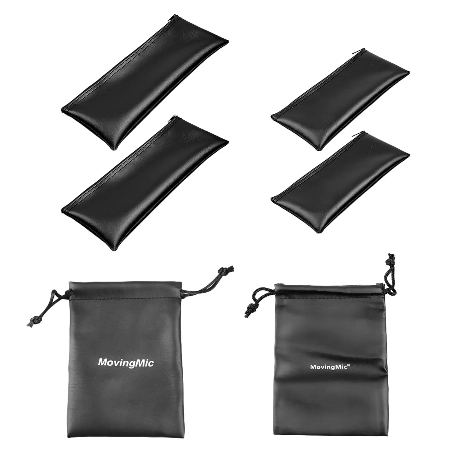 

2 Pieces Microphone Case Waterproof Carry Bag for Business Outing Camping