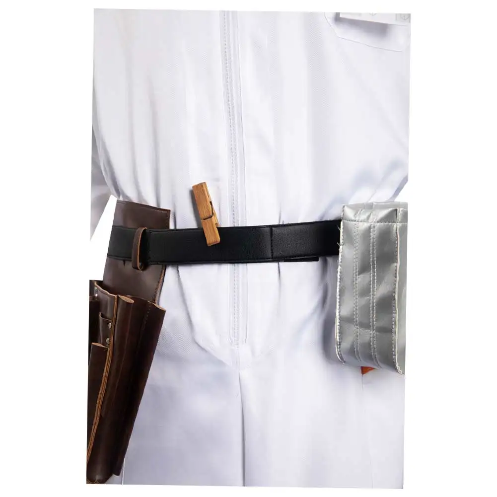 Doc Brown комбинезоны для косплея костюм 1985 ролевых игр в фильме Назад будущее