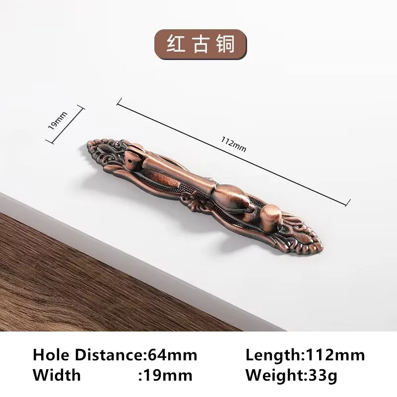 

Ручки для шкафов бронзовые цинковые