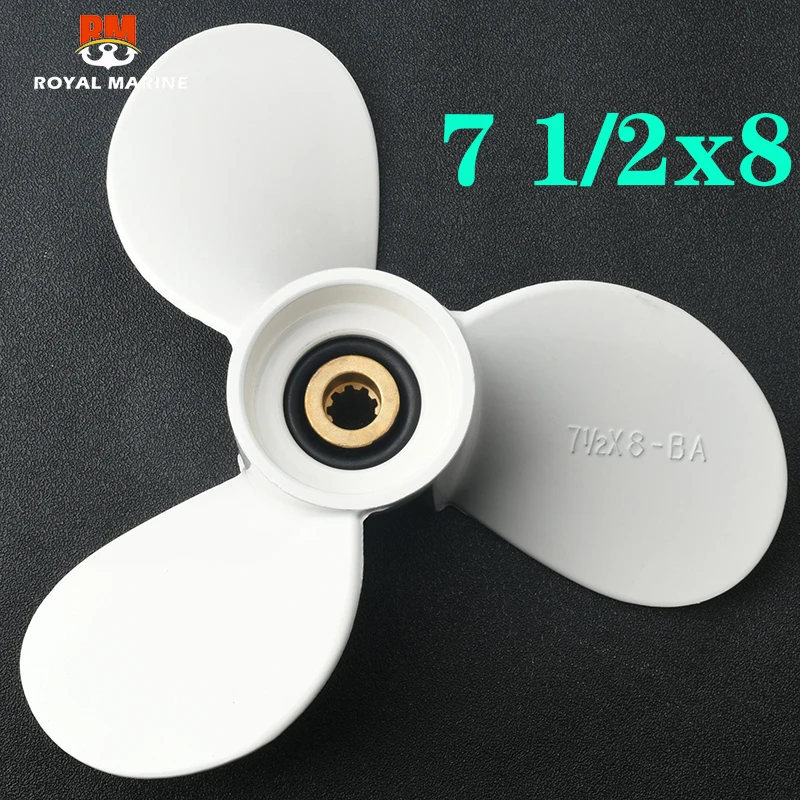 6E0-45941-01-EL Aluminum Alloy propeller 7 1/2 x 8 -BA for Y