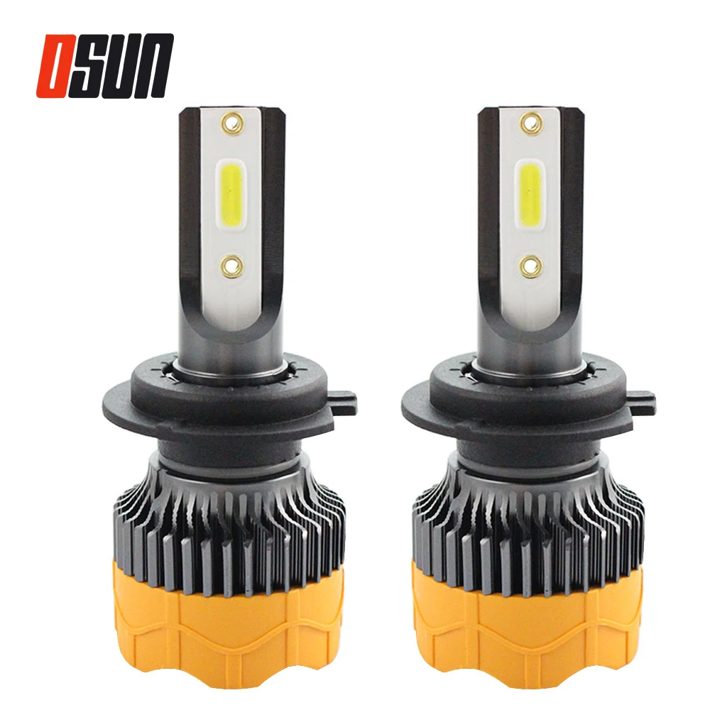 

POPNOW H7 Led Headlight bulb H4 80W 6000K H1 H3 Turbo LED Car Headlight H1 H8 H9 H11 880 9005 HB3 9006 HB4 Led Fog Light Bulb