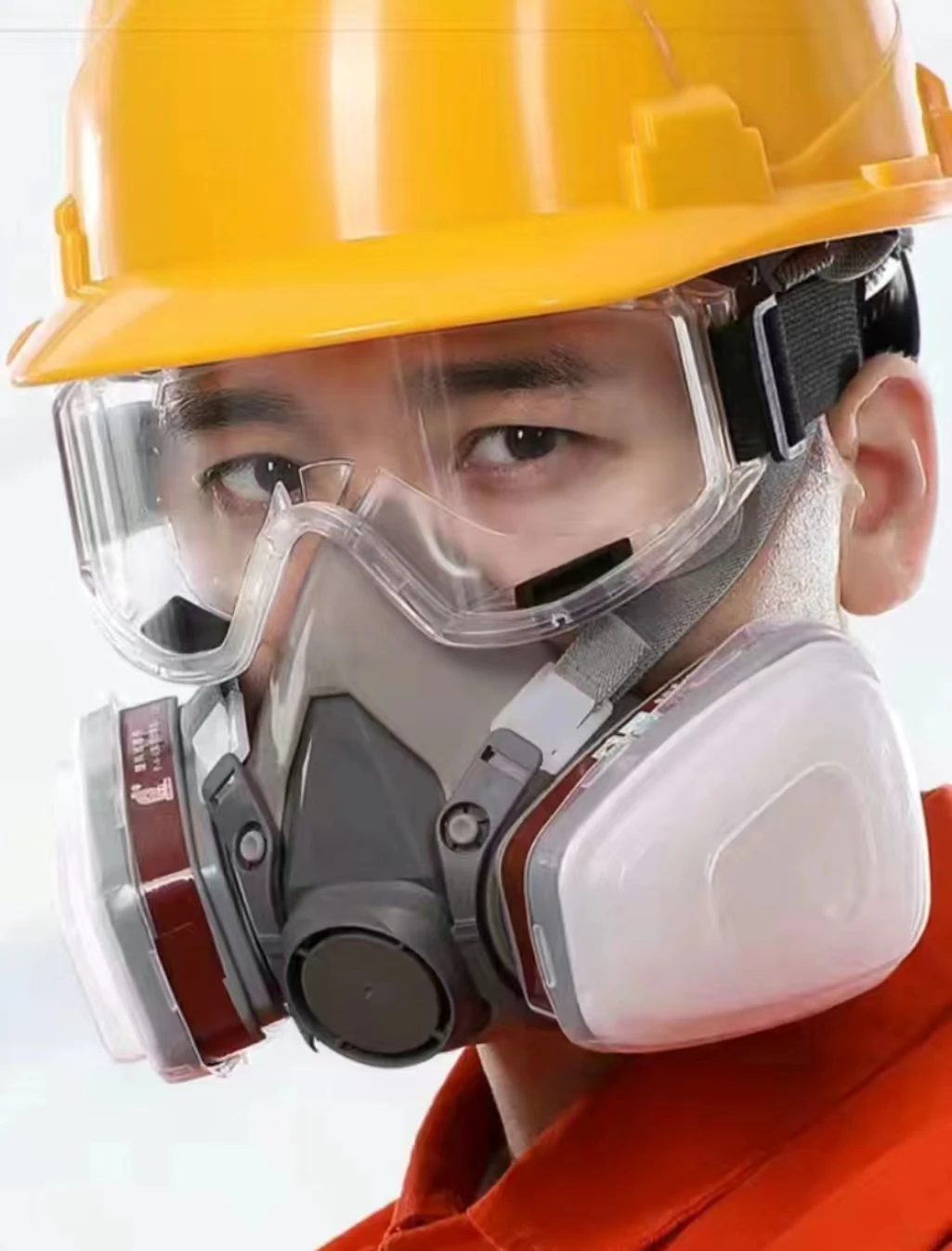 Полумаска-респиратор 6200 Для Защиты От Пыли И Газа Промышленное Распыление Краски