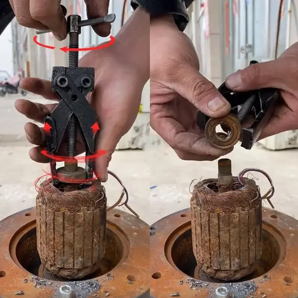 90 мм 2 челюсти пилот перекрестный съемник подшипников шестерни для удаления