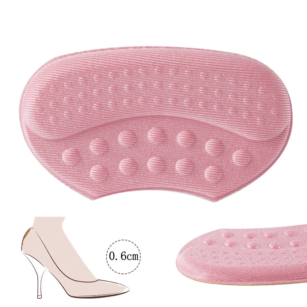 Heel Sticker Women Anti Drop Heel Protector Safety Pad For Shoes Lightweight Anti-slip Cushion Pads High Heel Shoe Insole