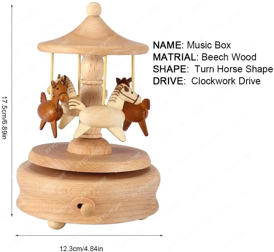 Деревянная вращающаяся подставка для домашнего декора положительная деревянная