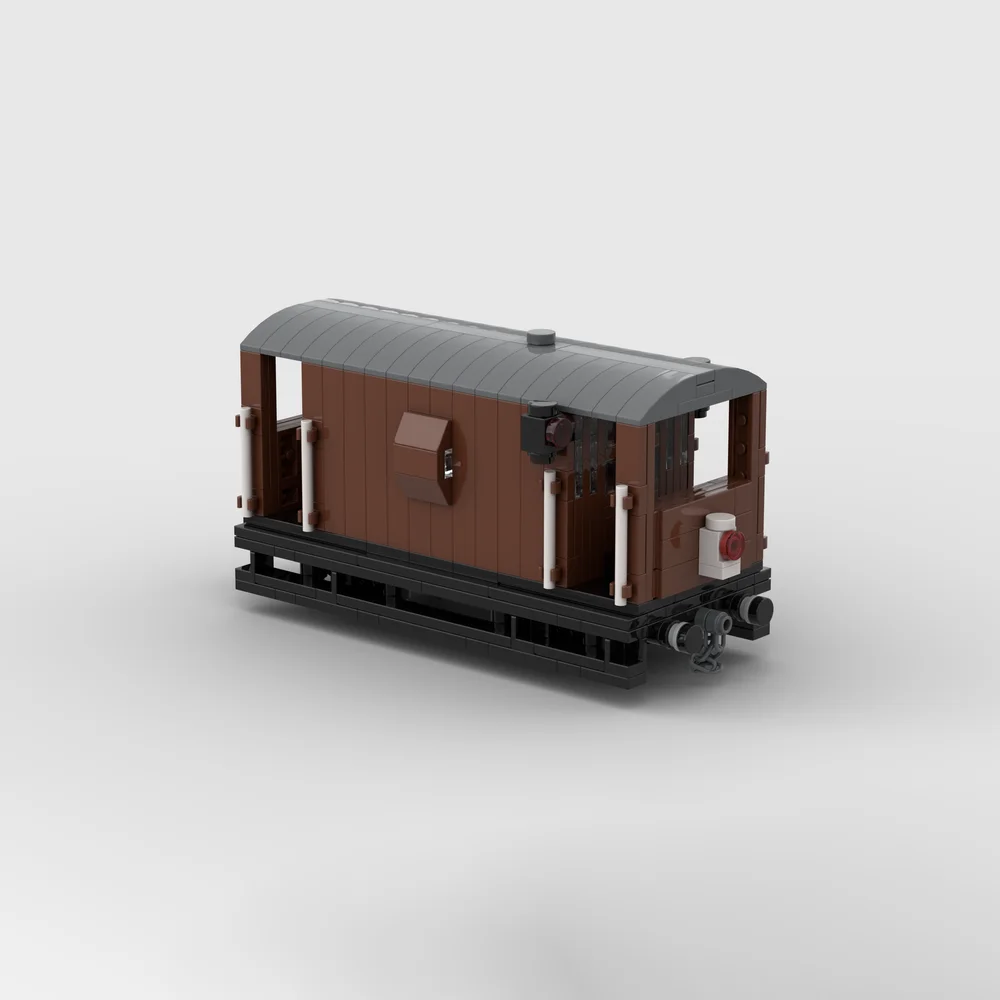 Конструктор BR Steam Crane Rail Guards Van вагон Хоппер Mk1 сборный конструктор для