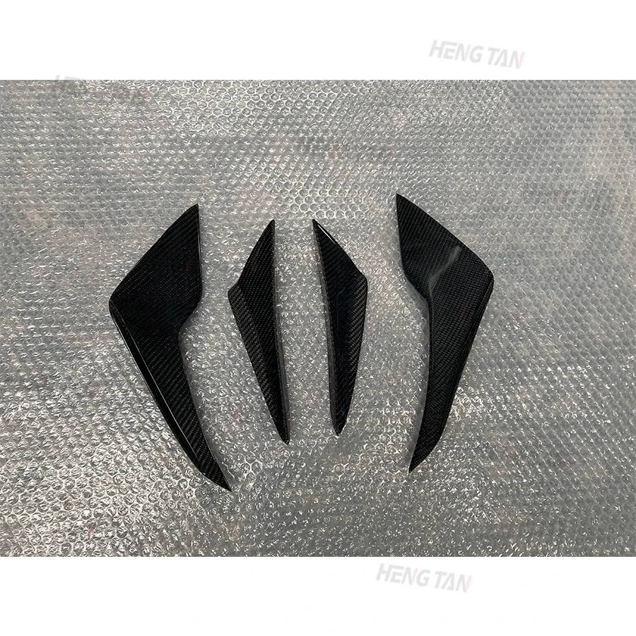 Карбоновые автомобильные передние бамперы боковые разветвители ласты канаты