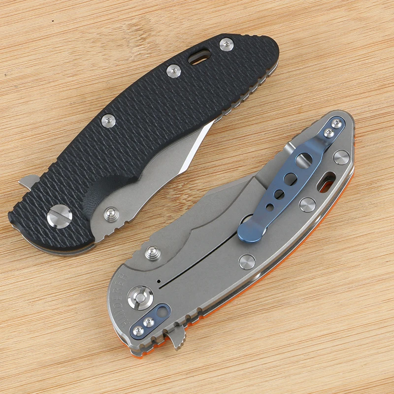 Green thorn xm-18 TC4 titanium + G10 handle VG10 blade практичный складной нож для кемпинга и охоты