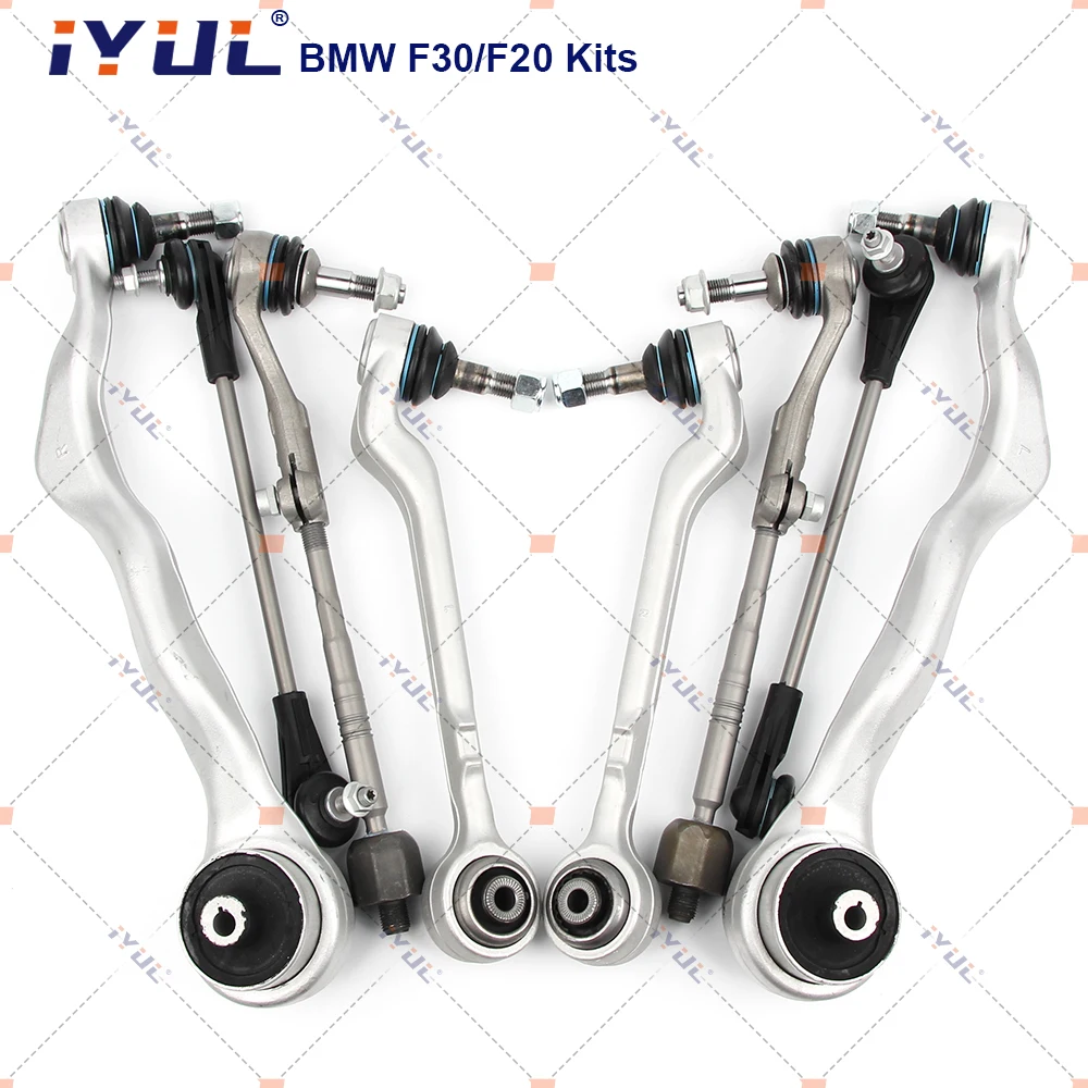 

IYUL Control Arm Ball Joint Stabilizer Link Tie Rod Kits For BMW 1/2/3/4 Series F30 F31 F32 F33 F34 F35 F20 F21 F22 F80 F82 F83