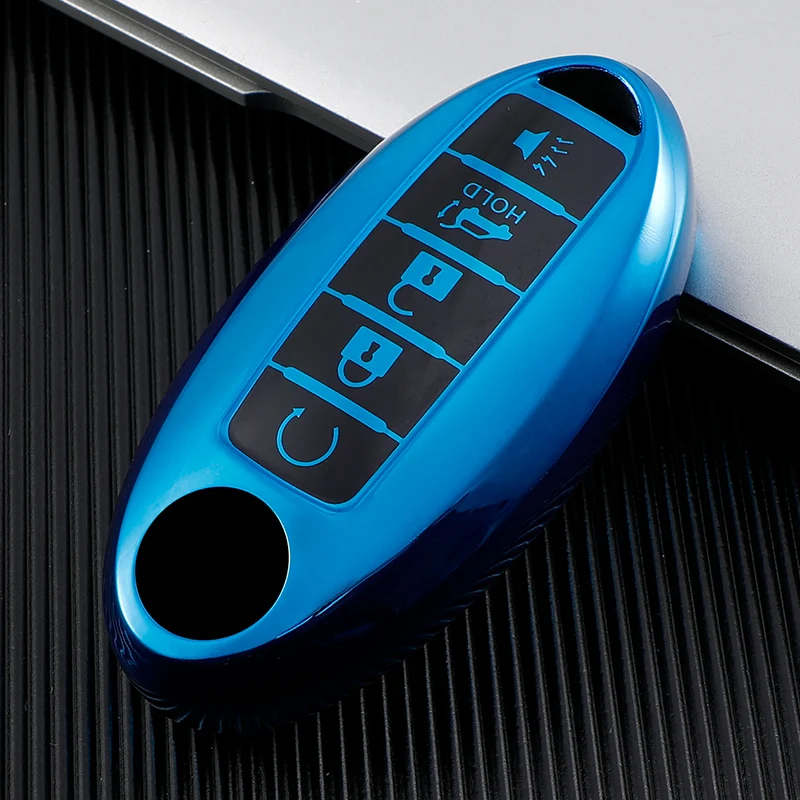 Мягкий чехол для автомобильного ключа из ТПУ Nissan патруль Y62 Rouge Maxima Altima Sentra Murano 2018