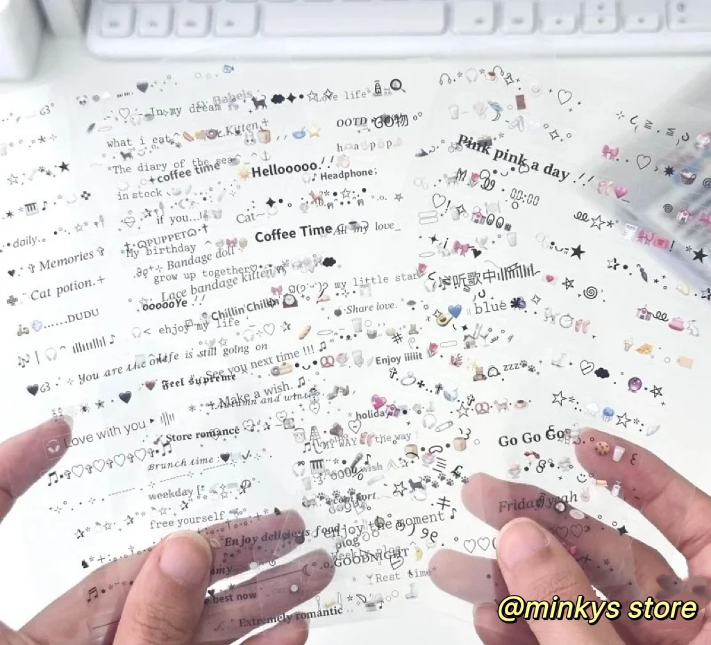 Набор стикеров MINKYS 4 шт.