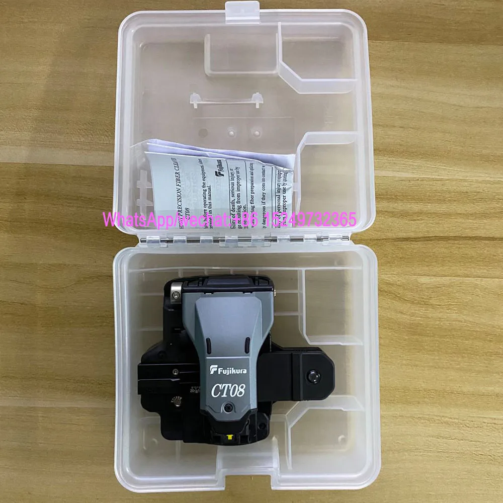 High Quality CT-08 Single Optical Fiber Cleaver CT08 High Precision Cutting Knife Tool Japanese Imports