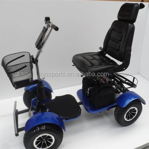 4 wheels one seat electric golf buggy