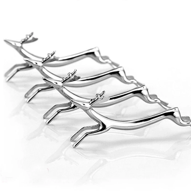 

Deer Chopsticks Holder Cutlery Bracket Zinc Alloy Chopsticks Rest Dinner Table Supplies Home Kitchen Accessories Holder