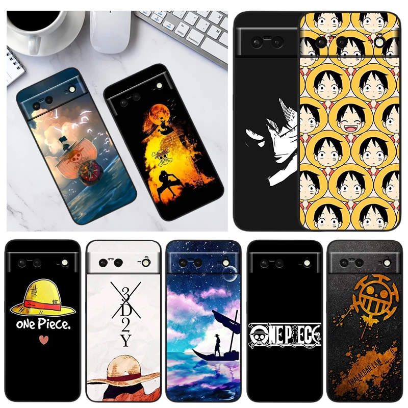 

Чехол для телефона в стиле аниме Luffy One Piece для Google Pixel 6 Pro 6A 5A 5 4 4A XL