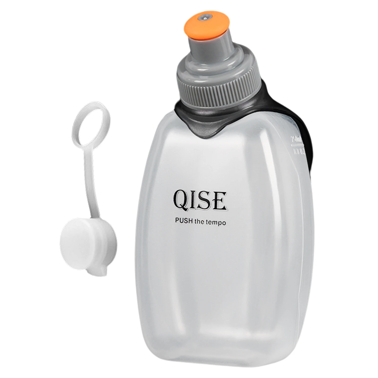 

Plastic Quick Squeeze 250ml Hiking Camping Handheld Hydration Jogging Outdoor Sports Water Bottles With Clip For Running Fitness