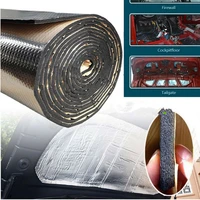5025cm 5mm automobile sound insulation muffler rubber plastic self adhesive foam insulator cotton