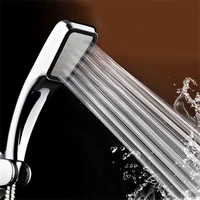 bathroom powerful rainfall shower head 300 holes handheld flow with chrome abs water saving filter spray nozzle high pressure