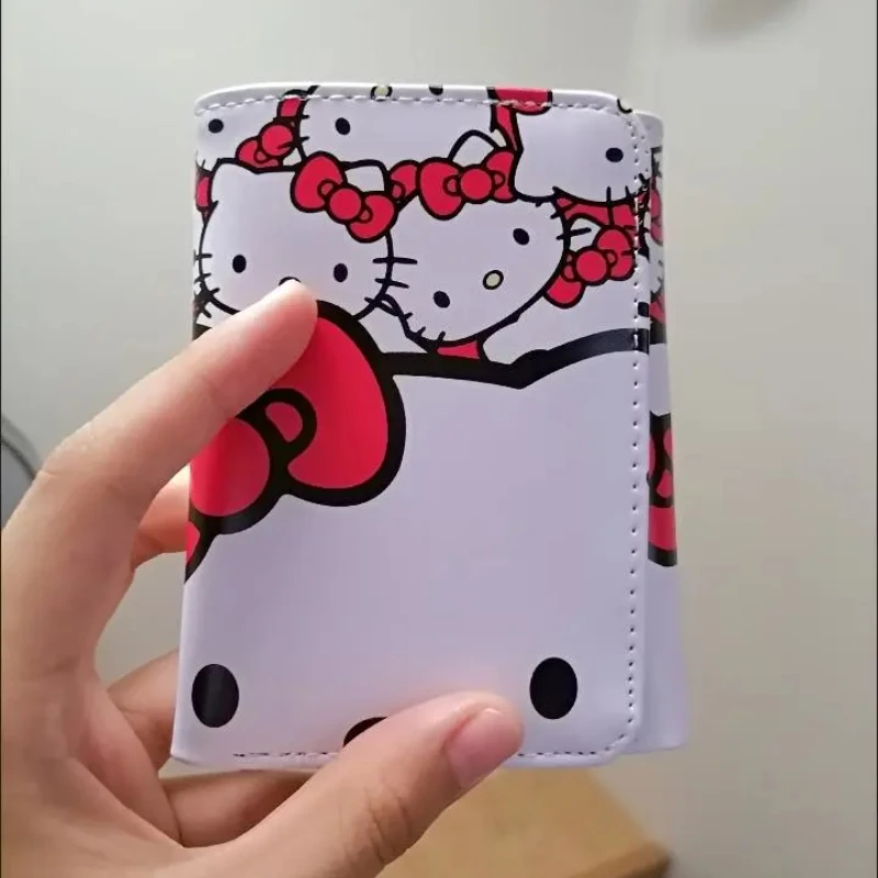 Кошелек Hello Kitty для девочек милое кимоно Дамский кошелек мелочи Модный милый